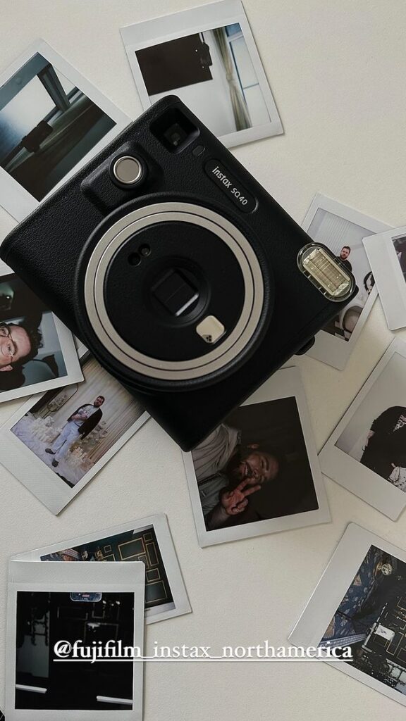 FujiFilm Instax influencer content secured by Swerve Strategic Marketing
