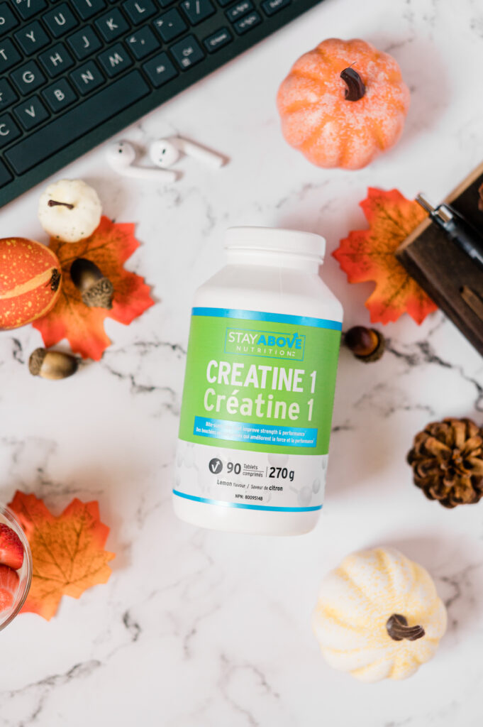 Bottle of StayAbove Nutrition Creatine 1