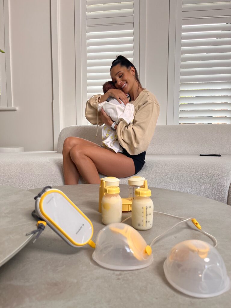 Medela influencer coverage secured by Swerve Strategic Marketing