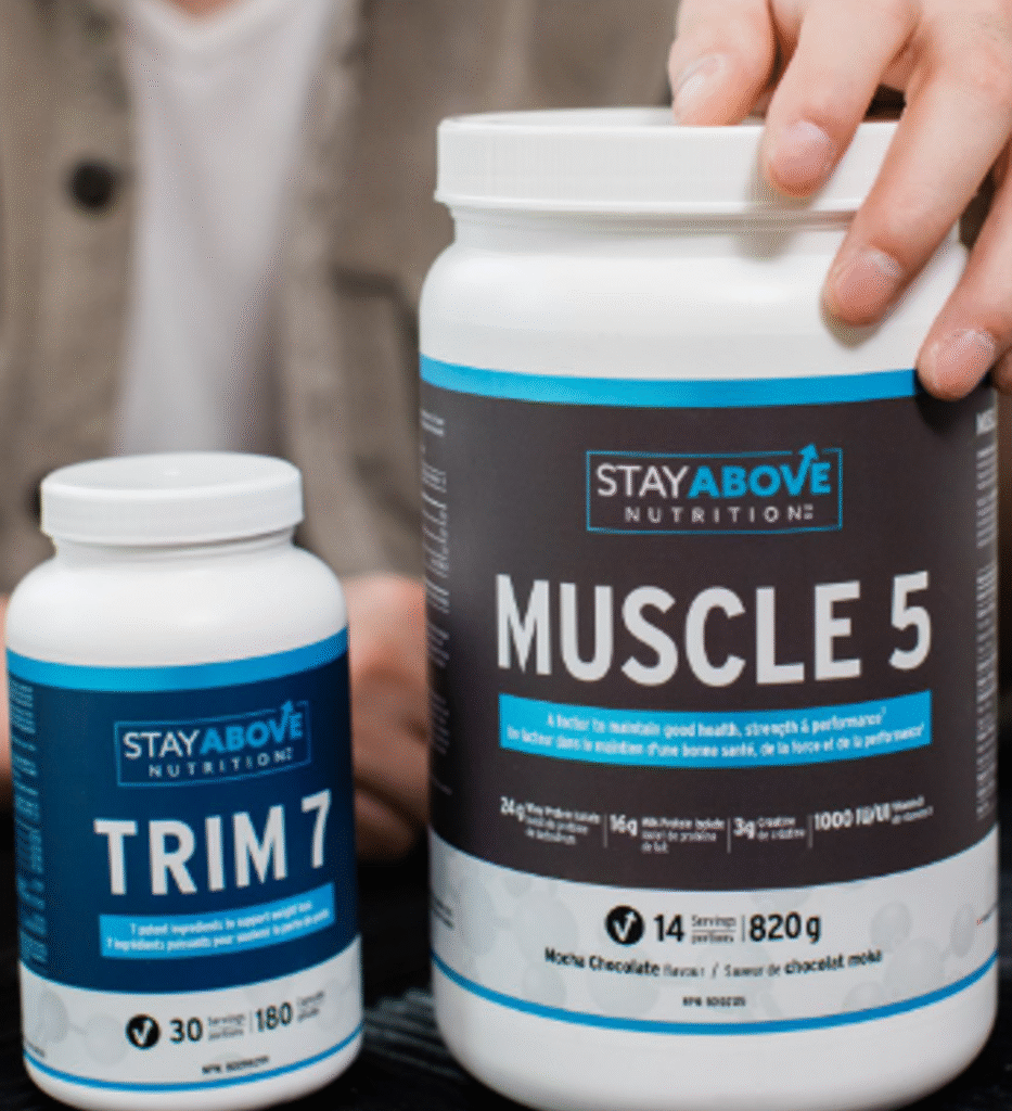 StayAbove Nutrition Trim 7 and Muscle 5