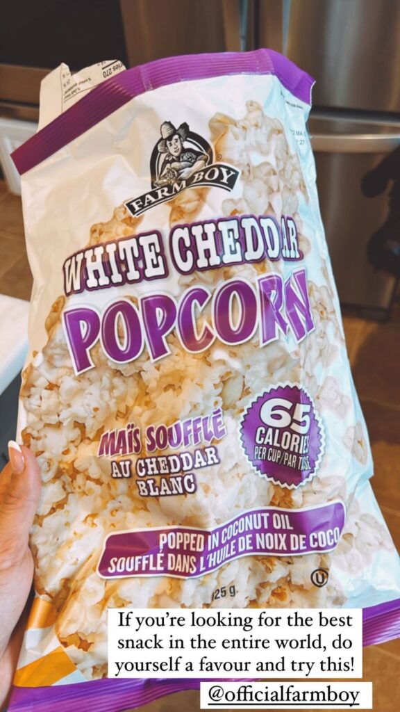 Farm Boy White Cheddar Popcorn