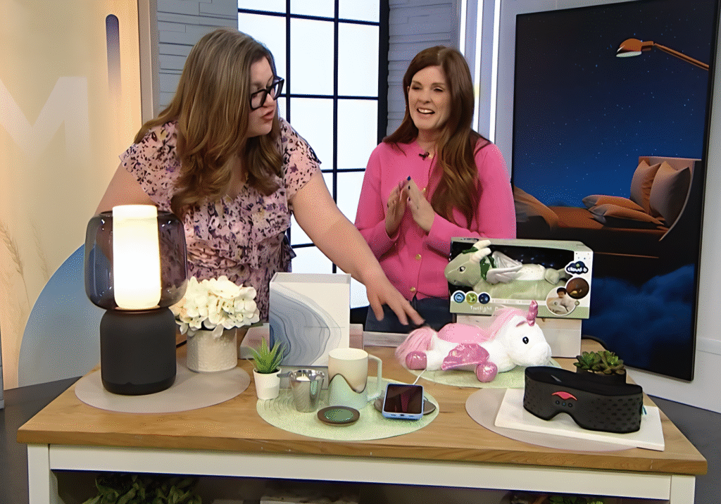 Cloud b products featured in TV interview secured by Swerve Strategic Marketing