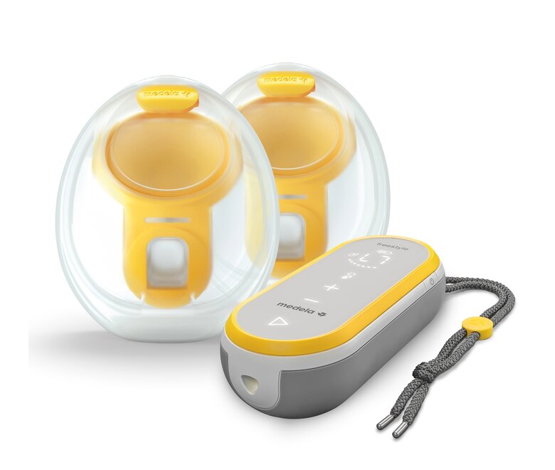 Medela breast pump with remote control