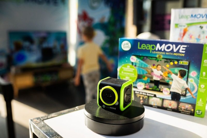 A product demo table at the Let's Play Holiday 2025 media showcase